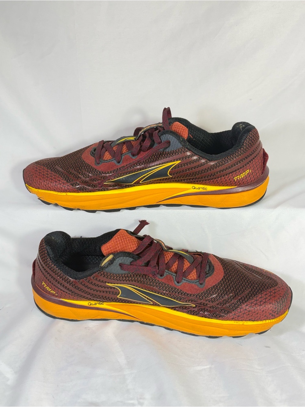 Altra Timp 2 Men’s 11 Maroon Yellow Trail Running Shoes